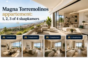 Magna Torremolinos appartement: 1, 2, 3 of 4 slaapkamers