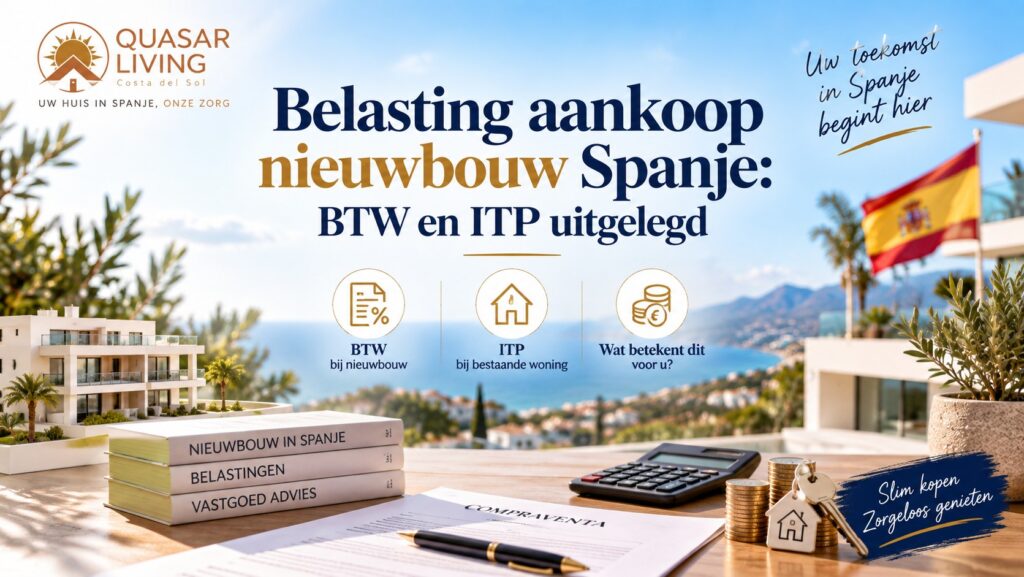 Belasting aankoop nieuwbouw Spanje