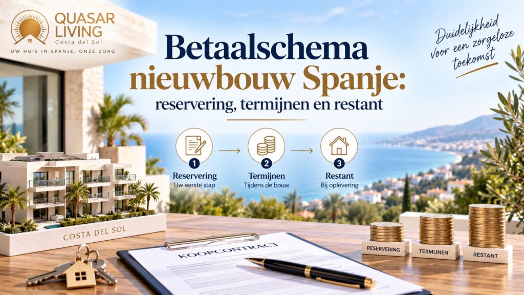 Betaalschema nieuwbouw Spanje