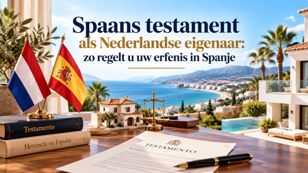 Spaans testament als Nederlandse eigenaar