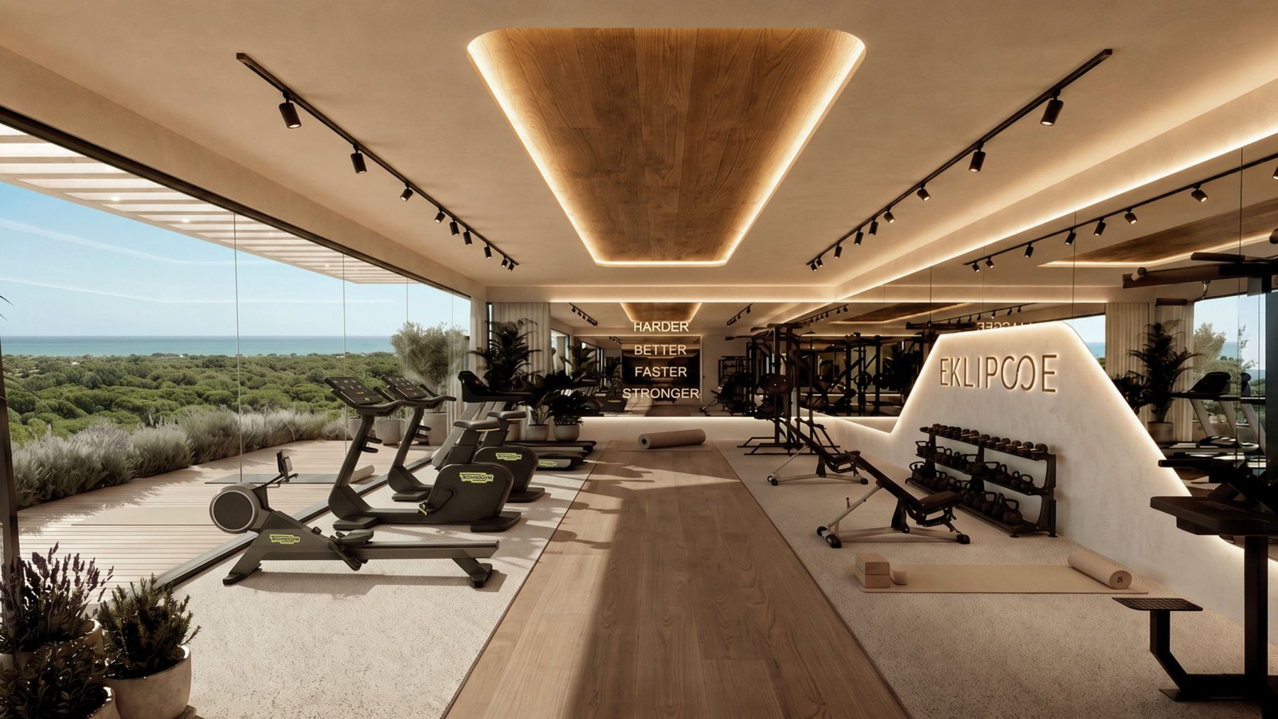 Fitness en coworking