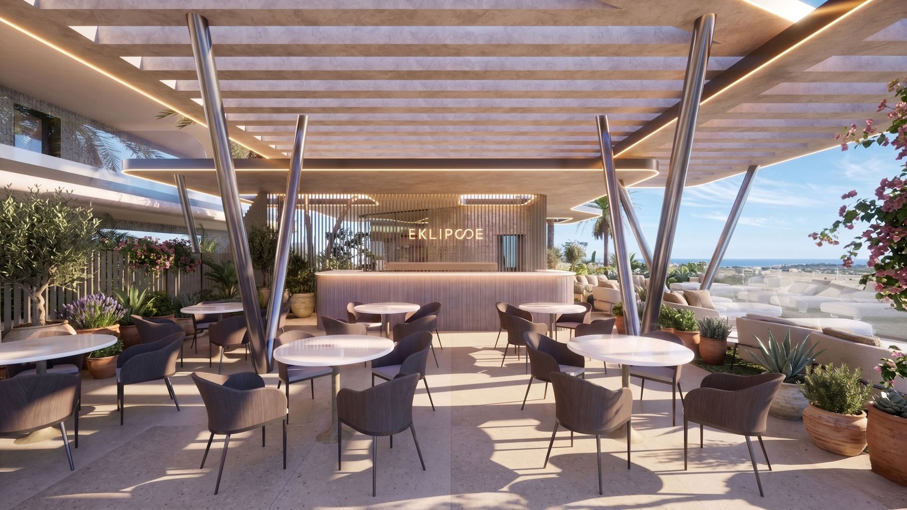 Bar en terras